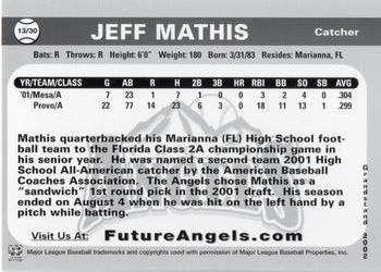 2001 Grandstand Future Angels #NNO Jeff Mathis Back