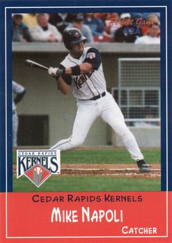 2002 Perfect Game Cedar Rapids Kernels #18 Mike Napoli Front