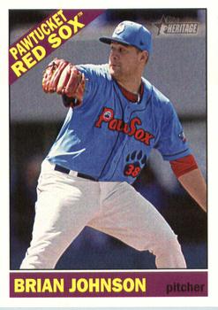 2015 Topps Heritage Minor League #144 Brian Johnson Front