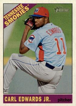 2015 Topps Heritage Minor League #223 Carl Edwards Jr. Front