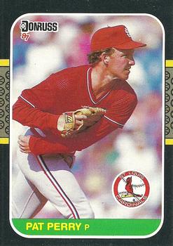 1987 Donruss #430 Pat Perry Front