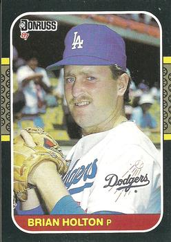 1987 Donruss #598 Brian Holton Front