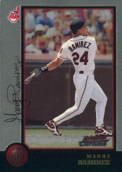 1998 Bowman Chrome #284 Manny Ramirez Front