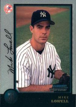 1998 Bowman Chrome #85 Mike Lowell Front