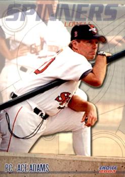 2003 Choice Lowell Spinners #35 Ace Adams Front