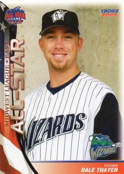2003 Choice Midwest League All-Stars #21 Dale Thayer Front