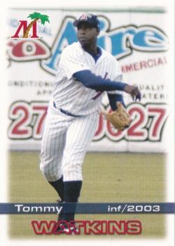 2003 Grandstand Fort Myers Miracle #NNO Tommy Watkins Front