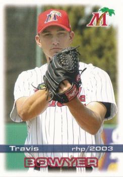 2003 Grandstand Fort Myers Miracle #NNO Travis Bowyer Front