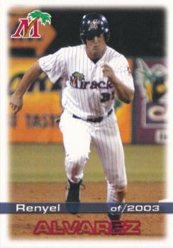 2003 Grandstand Fort Myers Miracle #NNO Renyel Alvarez Front