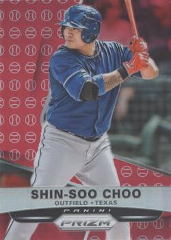 2015 Panini Prizm - Red Baseball Prizms #137 Shin-Soo Choo Front