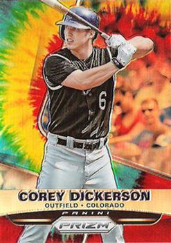 2015 Panini Prizm - Tie Dyed Prizms #49 Corey Dickerson Front