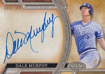 2015 Topps Tier One - Acclaimed Autographs #AA-DMP Dale Murphy Front