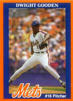 1989 New York Mets Junior Mets Club #NNO Dwight Gooden Front
