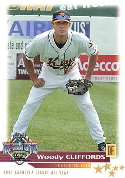 2003 Grandstand California-Carolina League All Stars #NNO Woody Cliffords Front
