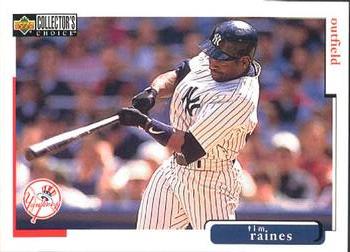 1998 Collector's Choice #192 Tim Raines Front