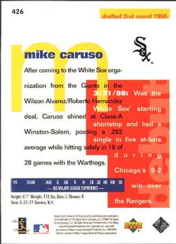 1998 Collector's Choice #426 Mike Caruso Back