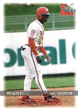 2003 Grandstand Lansing Lugnuts #NNO Keith Butler Front