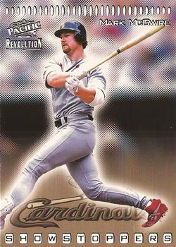 1998 Pacific Revolution - Showstoppers #34 Mark McGwire Front