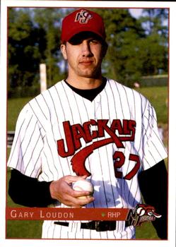 2003 Warning Track New Jersey Jackals #18 Gary Loudon Front
