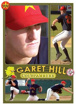 2005 Alaska Goldpanners #10 Garet Hill / Eddie Stroecker / Bill Stroecker Front