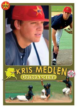 2005 Alaska Goldpanners #11 Kris Medlen / Jason Lane Front