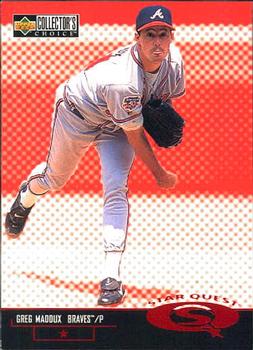 1998 Collector's Choice - StarQuest #SQ25 Greg Maddux Front