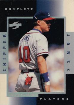1998 Score Rookie & Traded - Complete Players #9A Chipper Jones Front