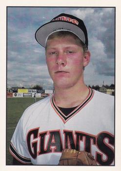 1986 Cramer Everett Giants #183 Robin Riemer Front