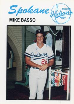 1986 University City Spokane Indians #NNO Mike Basso Front