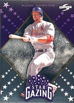 1998 Score Rookie & Traded - Star Gazing #4 Mark McGwire Front