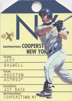 1998 SkyBox E-X2001 - Destination Cooperstown #11 DC Jeff Bagwell Front