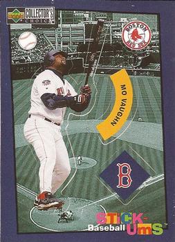 1998 Collector's Choice - Stick-Ums #5 Mo Vaughn Front