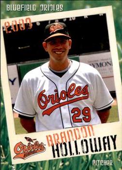 2009 Grandstand Bluefield Orioles #NNO Brandon Holloway Front