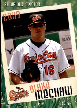 2009 Grandstand Bluefield Orioles #NNO Blake Mechaw Front