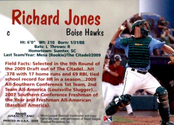 2009 Grandstand Boise Hawks #NNO Richard Jones Back