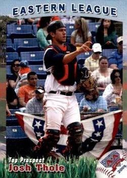 2009 Grandstand Eastern League Top Prospects #NNO Josh Thole Front