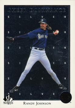 1998 SP Authentic - Sheer Dominance Silver #SD32 Randy Johnson Front