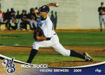2009 Grandstand Helena Brewers #NNO5 Nick Bucci Front