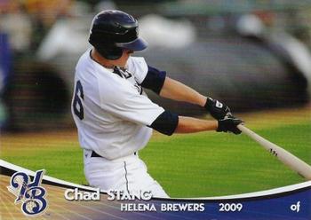 2009 Grandstand Helena Brewers #NNO28 Chad Stang Front