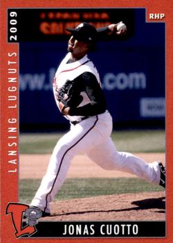2009 Grandstand Lansing Lugnuts #NNO Jonas Cuotto Front