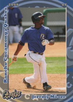 2009 Grandstand Rancho Cucamonga Quakes #NNO Jeremy Moore Front