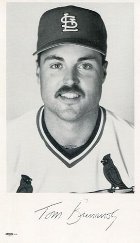 1988 St. Louis Cardinals Photocards #NNO Tom Brunansky Front