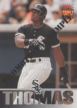 1994 Triple Play - Promotional Samples #2 Frank Thomas Front
