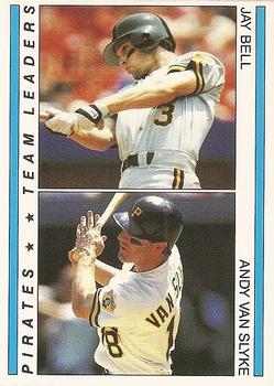 1994 Red Foley #NNO Jay Bell / Andy Van Slyke Front