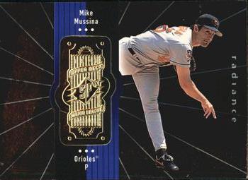 1998 SPx Finite - Radiance #63 Mike Mussina Front