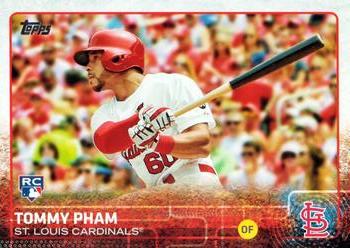 2015 Topps Update #US13 Tommy Pham Front