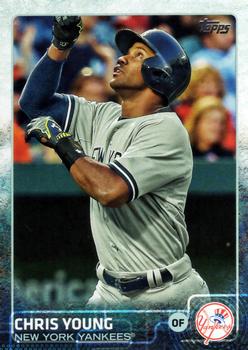 2015 Topps Update #US24 Chris Young Front