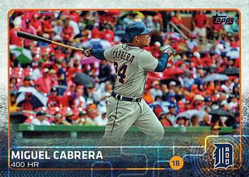 2015 Topps Update #US28 Miguel Cabrera Front