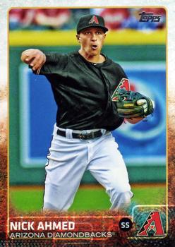 2015 Topps Update #US57 Nick Ahmed Front