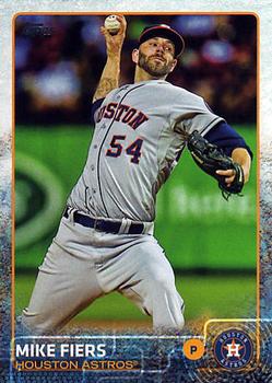 2015 Topps Update #US351 Mike Fiers Front